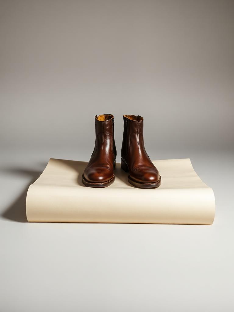 Burnished Chelsea Boot