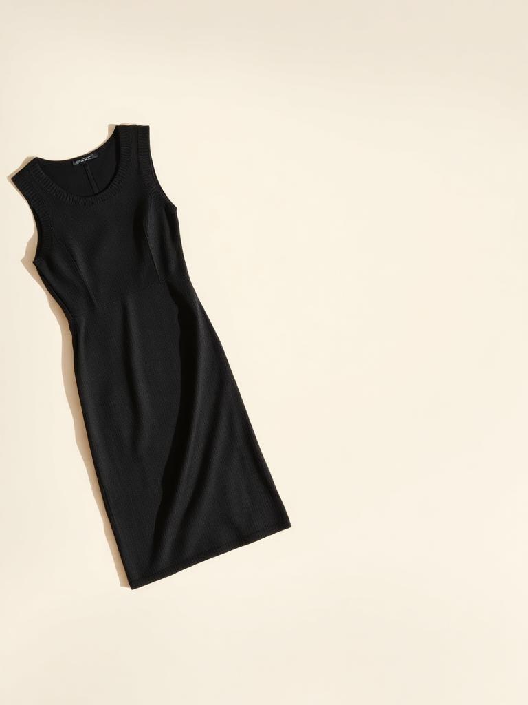 Knit Sheath Midi Dress