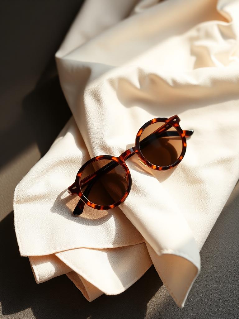 Round Tortoise Sunglasses